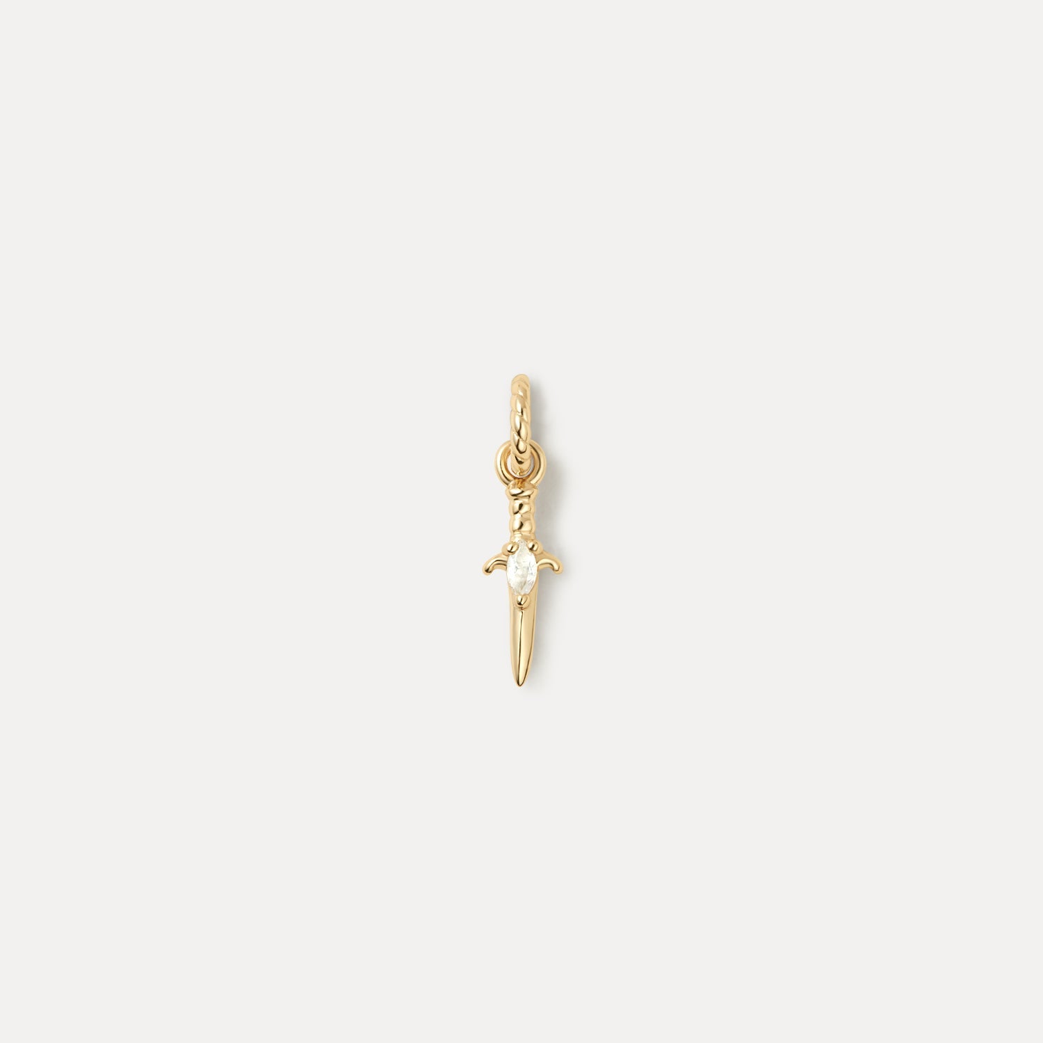 Moonstone Dagger Charm