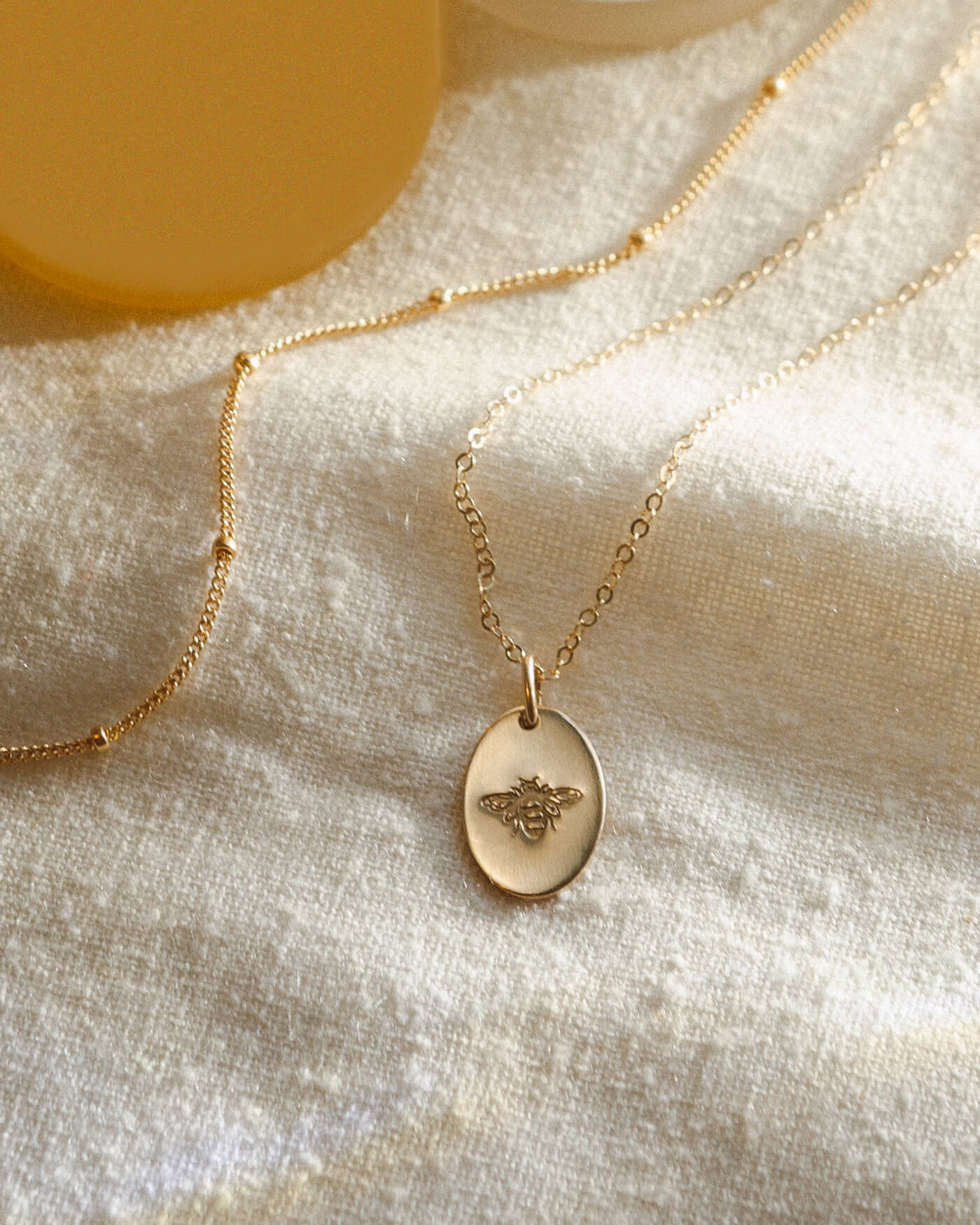 Honey Bee Necklace