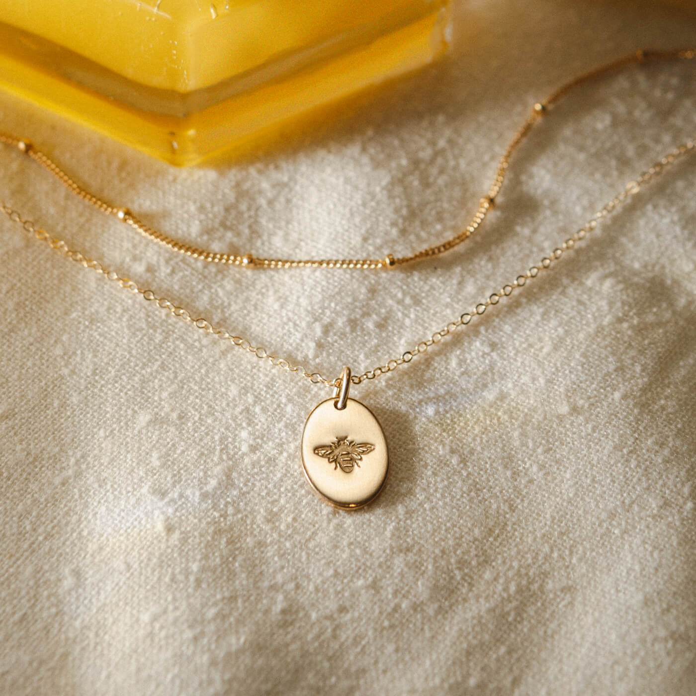 Honey Bee Necklace